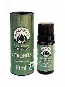 Óleo Essencial de Citronela Orgânico 10ml Bioessência