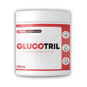 Glucotril Suplemento Alimentar Natural Em Pó 150g Sabor Laranja