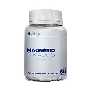 Magnésio Dimalato Suplemento Alimentar Com 60 Cápsulas Always Fit