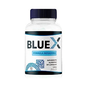 BlueX Suplemento Alimentar Com 60 Cápsulas 500mg