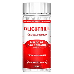 Glicotrill Melão De São Caetano Suplemento Alimentar Com 60 Cápsulas