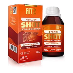 Hepozen Shot Fit2 Suplemento Alimentar Líquido 250ml