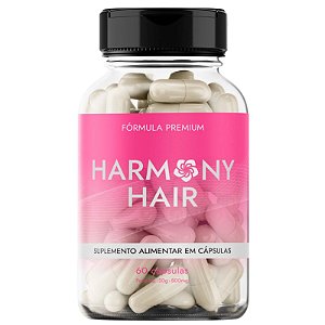 Harmony Hair Suplemento Alimentar Com 60 Cápsulas 500mg