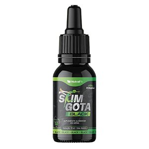 Slim Gota Black Suplemento Alimentar em Gotas 30ml