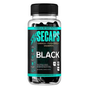 Secaps Black Suplemento Alimentar Com 60 Cápsulas 500Mg