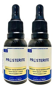 Kit Prosterite Gotas Suplemento Alimentar Líquido 30ml 2 Unidades