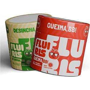 Fluiris Desincha e Fluiris Queima Suplemento Alimentar em Pó 210g