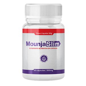 Mounja Slim Suplemento Alimentar 60 Cápsulas 500Mg