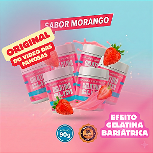 GELATINA SLIM - KIT 3 POTES + 3 GRÁTIS - ORIGINAL