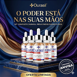 Durasil Sérum Íntimo Masculino 30ml - 5 FRASCOS