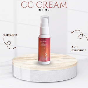 01 CC CREAM CLAREADOR ÍNTIMO 30g - AURA MIZZ