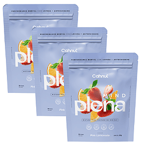 MIND PLENA skincare tratamento de pele e acne - 3 Pouches- 90 Dias