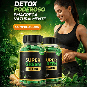 SUPER GREEN BLACK - 2 POTES