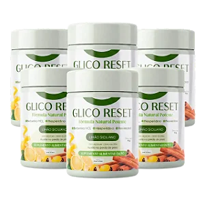 GLICO RESET - 6 POTE - GLICOSE E DIABETES