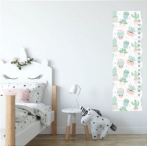 RÉGUA MEDIDORA  INFANTIL CACTO