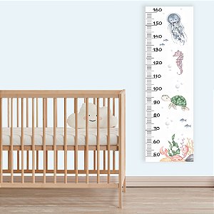 Régua de Crescimento Fundo do Mar