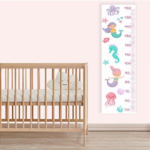 Régua de Crescimento Sereias