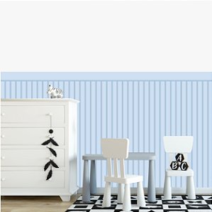 Adesivo Ripado Fino Azul