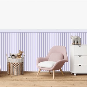 Adesivo Ripado Fino Lavanda