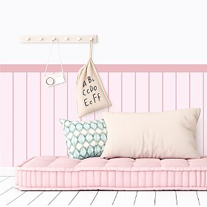 Adesivo Ripado Largo Rosa Claro