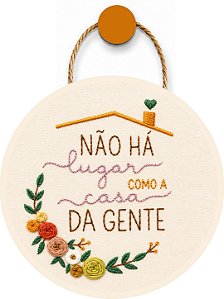 Plaquinha Decorativa MDF - Casa da Gente
