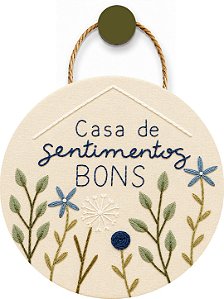 Plaquinha Decorativa MDF - Bons Sentimentos