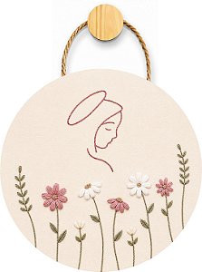 Plaquinha Decorativa MDF - Mãe Maria