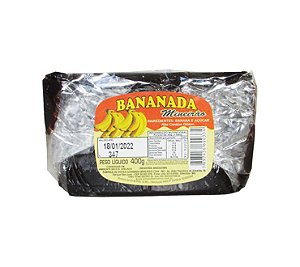 Bananada Barra 400g