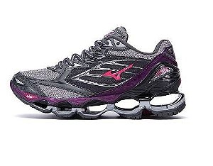 mizuno cinza e roxo