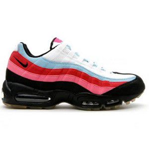 Tênis Nike air max 95 - Branco e Vermelho com Rosa Feminino |IMPORTADOS BR  - Importados Br - Preço Baixo é Aqui