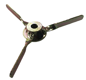 Aranha (acionador do relógio mecânico) catraca 3 braços Foca - CA3BR