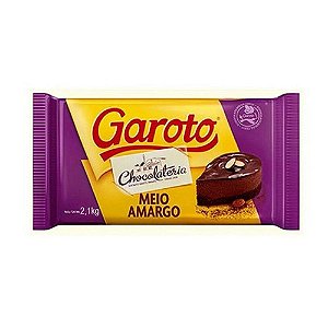 Chocolate Meio Amargo 2,1Kg - Garoto