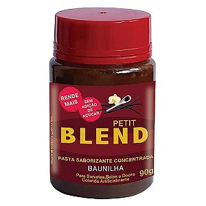 Pasta Saborizante Baunilha 90g - Blend