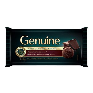 Chocolate Genuine 2,1kg Meio Amargo