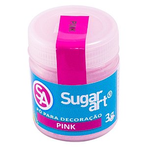 Pó para Decoração 3G Pink Sugar Art