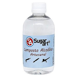 Álcool Artesanal 270ml Sugar Art