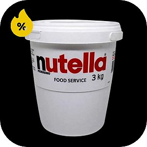 Nutella Creme de Avelã 3kg - Ferrero