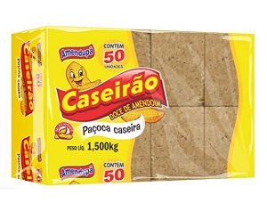 Doce Amendoim Caseirao Amendupã 1,5Kg | 50 Unidades