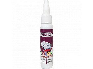 Color Liquid Gel 25G Vinho Chef