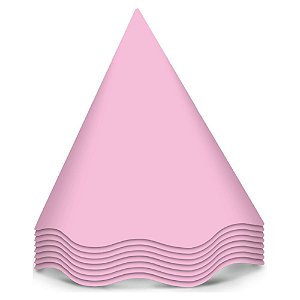 Chapéu Colors Rosa Bebê | 8 Unidades