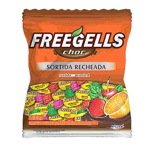 Bala Freegells 584G Chocolate Sortido