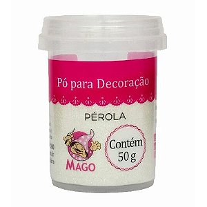 Pó para Decoração Pérola 50g - Mago
