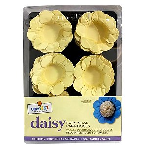Forminha Daisy Kraft | 50 Unidades