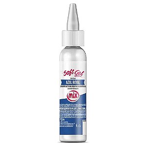 Corante Soft Gel Azul Royal 25g - Mix