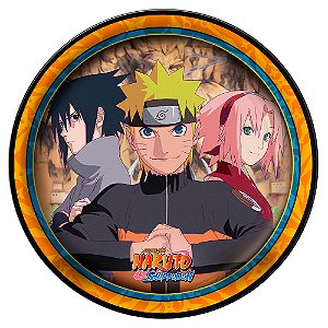Prato 18cm Naruto | 8 Unidades