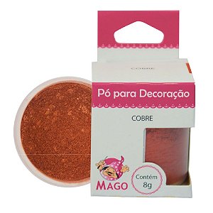 Pó para Decoração Cobre 8G - Mago