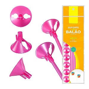 Kit Suporte 28cm com 10 Hastes Pink