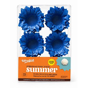 Forminha Summer Azul Royal 50un - Ultrafest