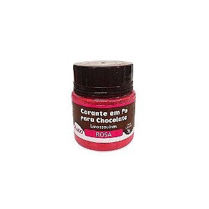 Corante Pó para Chocolate Rosa 5g - Mago