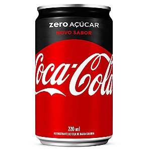 Refrigerante Sleek 220ml Coca Cola Zero